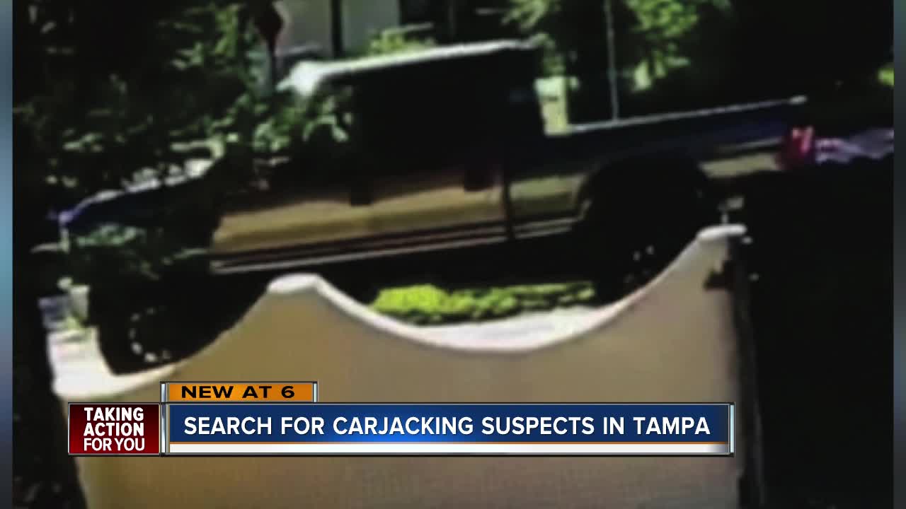 Hillsborough County detectives asking for public's help locating carjacking suspects