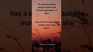 The Quote Of—Anne Roiphe #shorts #reels #anneroiphe