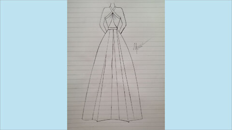 Long Dress | Fashion Design