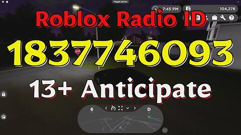 Anticipate Roblox Radio Codes/IDs