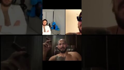 #adinross goes live on with #andrewtate and Dillon danis #memes