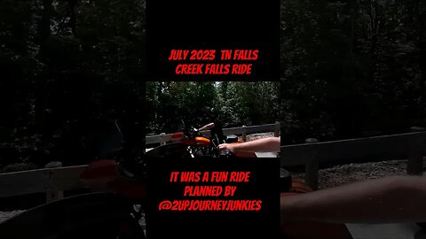 2023 TN Fall Creek Falls Ride. Route mapped & Led by ‎@2upjourneyjunkies . @raysmotolife Left Us