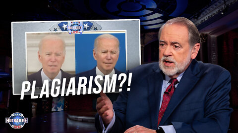 Joe Biden "PLAGIARIZED" His Own Speech! | Live with Mike Clip | Huckabee
