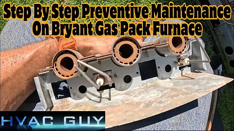 Exactly How To Perform A Preventive Maintenance On A Furnace! #hvacguy #hvaclife