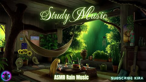 Study Music ♫ Music For Study ♫ Piano Music ♫ Rain Sounds ♫ Piano ASMR ♫ Sleep Music