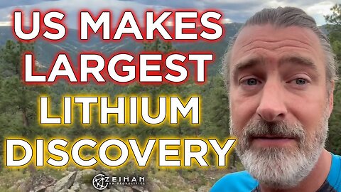 US Discovers Huge Lithium Deposit (What It Means...) || Peter Zeihan