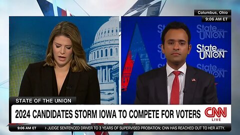 Vivek Ramaswamy on CNN's State of The Union (SOTU) with Casie Hunt 7.30.23
