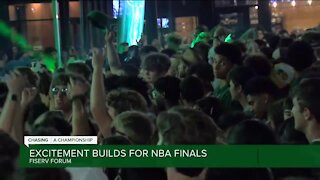 Excitement builds for NBA finals