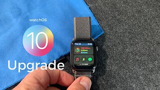 Watch OS 10 Upgrade on my Series 4 Apple Watch #easy