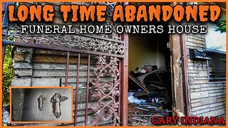 Abandoned Funeral Home Family House - Who spooked them away?