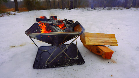 Snow Peak Fire Pit and Grill
