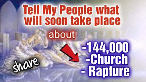 144,000, CHURCH, RAPTURE- I felt an urgency to share this message! It is Midnight #share #144 #truth