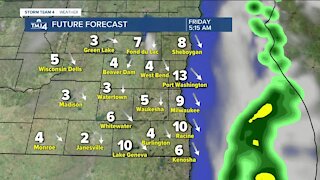 More showers possible Wednesday tonight with lows in the 40s