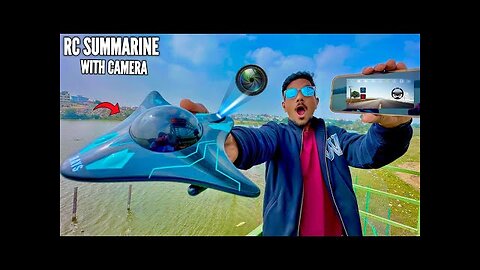 RC Water Starfish Submarine Boat Unboxing & Testing - Chatpat toy tv
