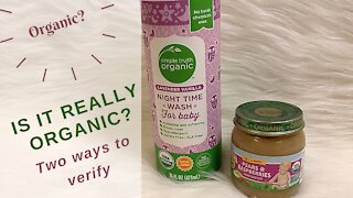 Is It Really Organic? Organic?