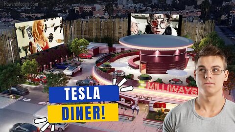 Tesla Starts Preparing Site for Drive-In Diner