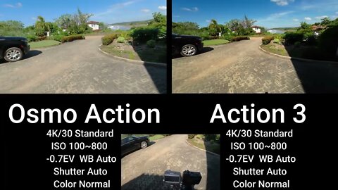 Osmo Action vs Osmo Action 3 | 4K side by side footage