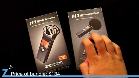 Unboxing Zoom H1 Handy Recorder