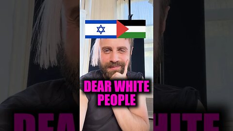 Dear white ppl SHUT UP! #israel #palestine #diversity #inclusion