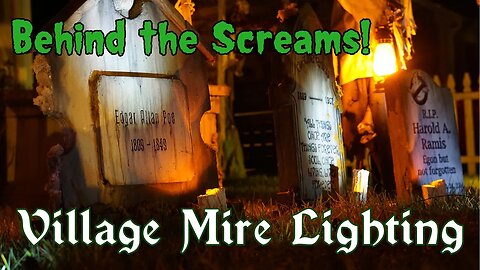 Lighting Tutorial | Village Mire Yard Haunt | Behind the Screams