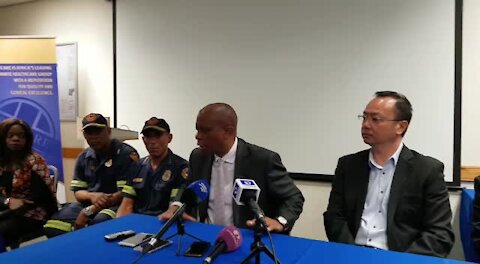UPDATE 1: Mayor Mashaba calls for reinforcements to deal with Joburg Fire (PtS)