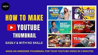 Instantly Boost Your Views: Create Incredible YouTube Thumbnails in Just 2 Minutes!