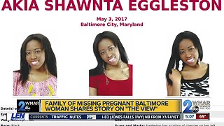 Family of missing Baltimore pregnant woman takes story national