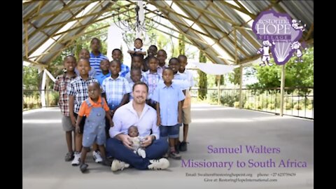 Samuel Walters Missionary from South Africa