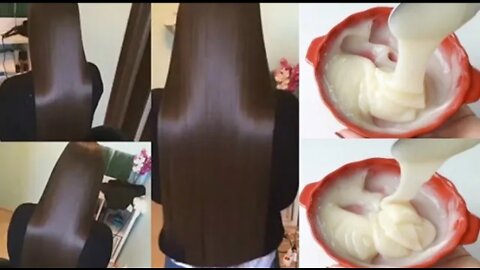 A spoonful of butter will transform your hair from frizzy to straight and silky _HD