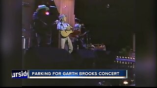 Garth Brooks concert parking plans