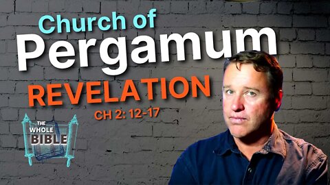 Pergamum, where Satan's throne is. Why? You will find out in this video. Revelation 2:12-17.