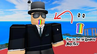 HOW TO GET THE RAINBOW BARF FACE ON ROBLOX FOR FREE