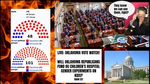 LIVE: Oklahoma DEBATES & VOTES on Funding OU Children's Roy G. Biv Funding
