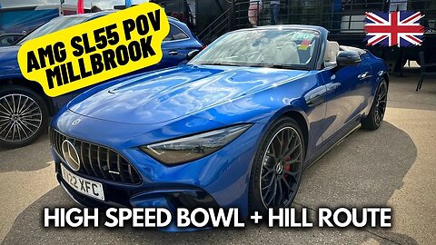 Mercedes AMG SL55 | Hill Route & High Speed Bowl at Millbrook Proving Grounds