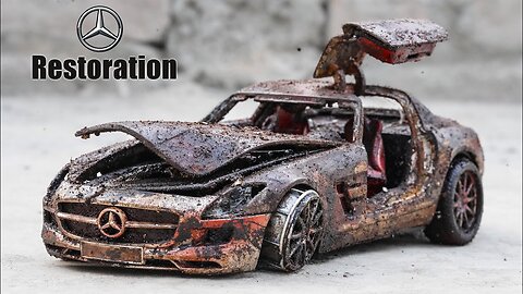 Abandoned MERCEDES Benz Amg SLS Restoration