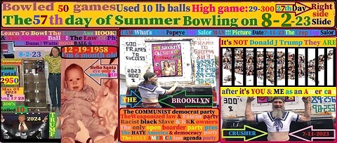 2950 games bowled become a better Straight/Hook ball bowler #180 with the Brooklyn Crusher 8-2-23