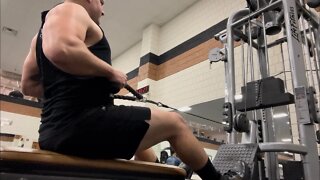 3x3 Deadlifts, Back, and Shoulders - 20220112