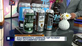 Axle Brewing's Livernois tap to host first Oktoberfest event