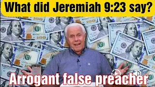 Jesse Duplantis, the most arrogant false preacher in the U.S