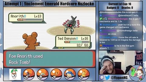 Pokémon + Inclement + Emerald + Hardcore + Nuzlocke + + ROM Hack