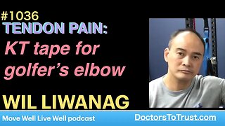 WIL LIWANAG | TENDON PAIN: TENDON PAIN: KT tape for golfer’s elbow