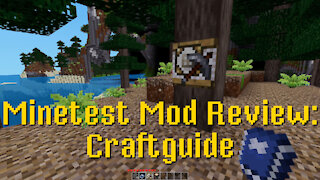 Minetest Mod Review: Craftguide