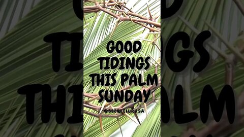 Palm Sunday ~ Celebrate #shorts #palmsunday #easter