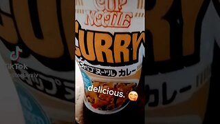 Cup noodles curry #delicious