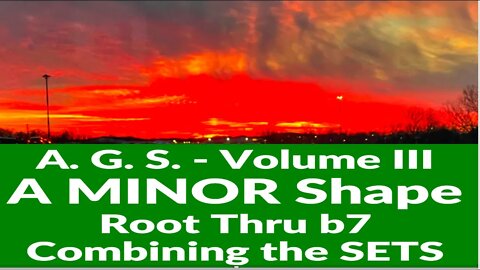 Root Thru b7 A Minor Shape Volume III