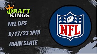 Dreams Top Picks NFL DFS Today Main Slate 9/17/23 Daily Fantasy Sports Strategy DraftKings