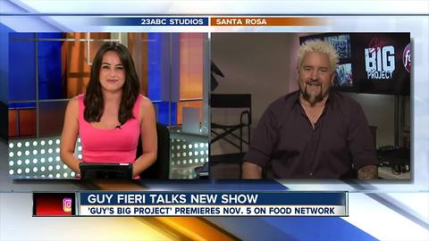 Guy Fieri talks Bakersfield and new show