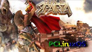 Hero of Sparta no PCLinuxOS