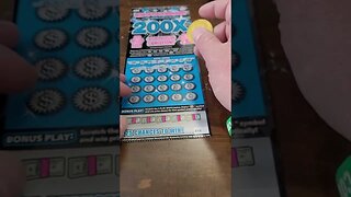 Winning 200X Lottery Ticket $20 Scratch Offs!