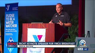 Mark Richt serves at keynote speaker at 16th Annual YMCA Inspirational Breakfast